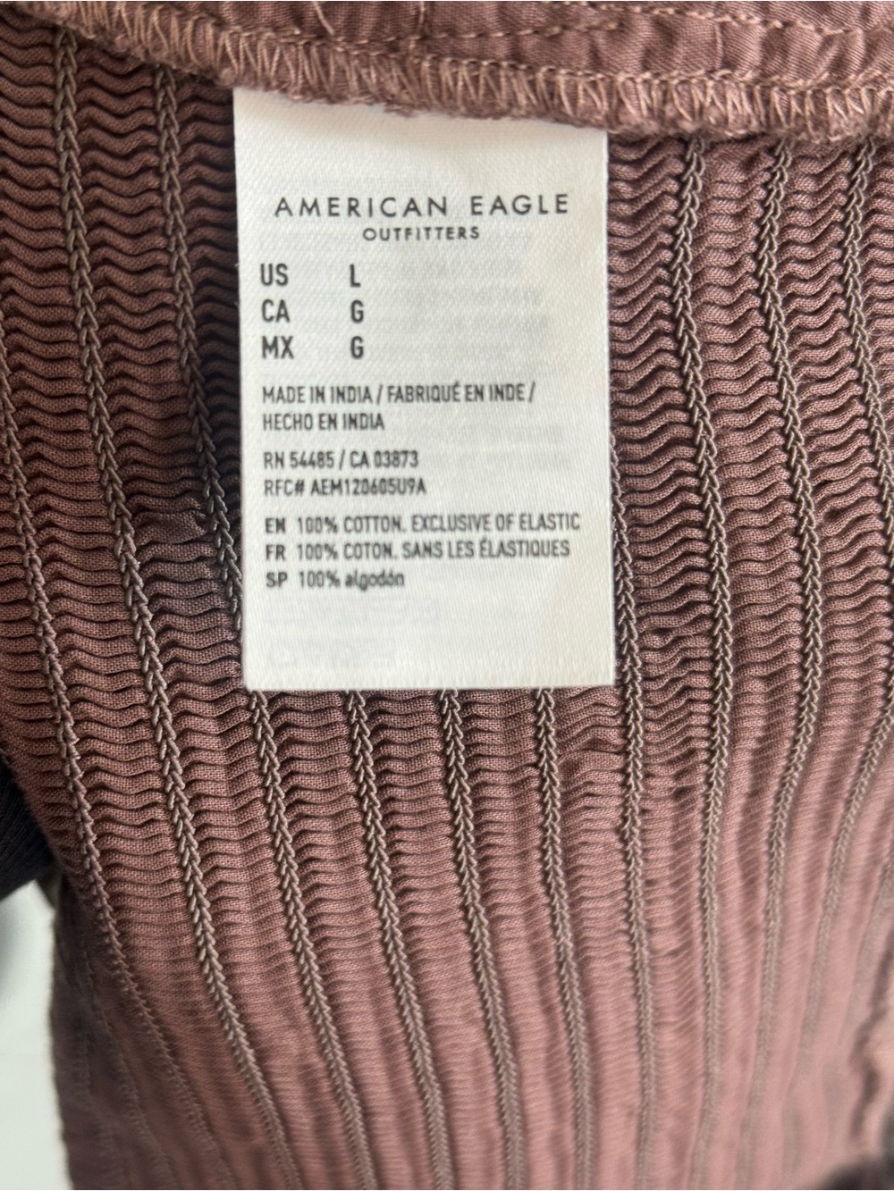 American Eagle Outfitters Brown Paisley Bandana Crop Cami - Picture 10 of 13
